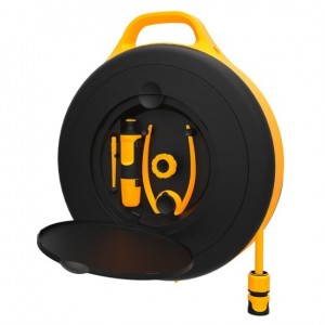 Set furtun cu tambur Fiskars Waterwheel S, 15m